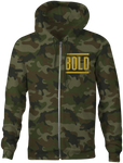 BOLD  Camo zipper