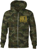 BOLD  Camo zipper
