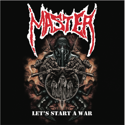 Master - Let's Start A War LP transparant Red
