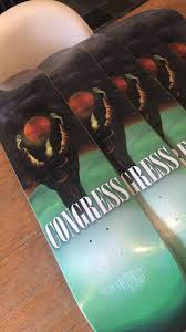 Congress - Blackened Persistance Skate Deck