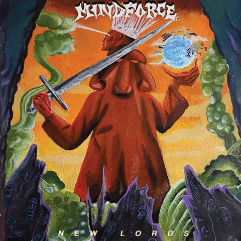 Mindforce - New Lords LP orange & black ice