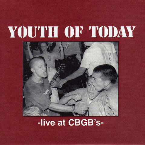 Youth Of Today - live at CBGB's 7"