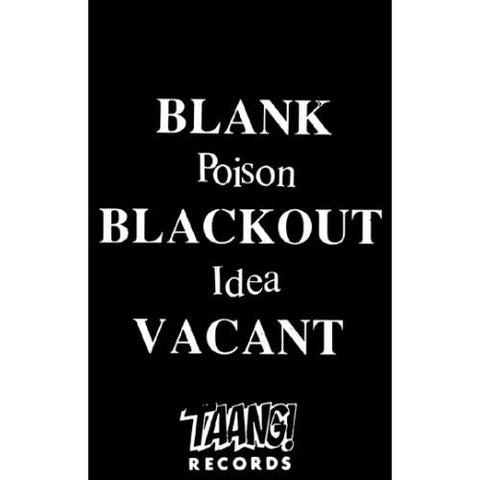 Poison Idea - Blank Blackout Vacant