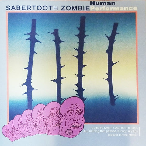 Sabertooth Zombie - Human Performance IV [7"]